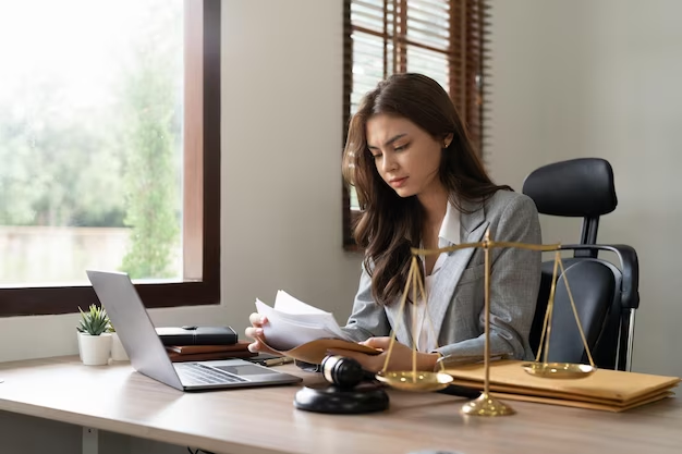 Female lawyer